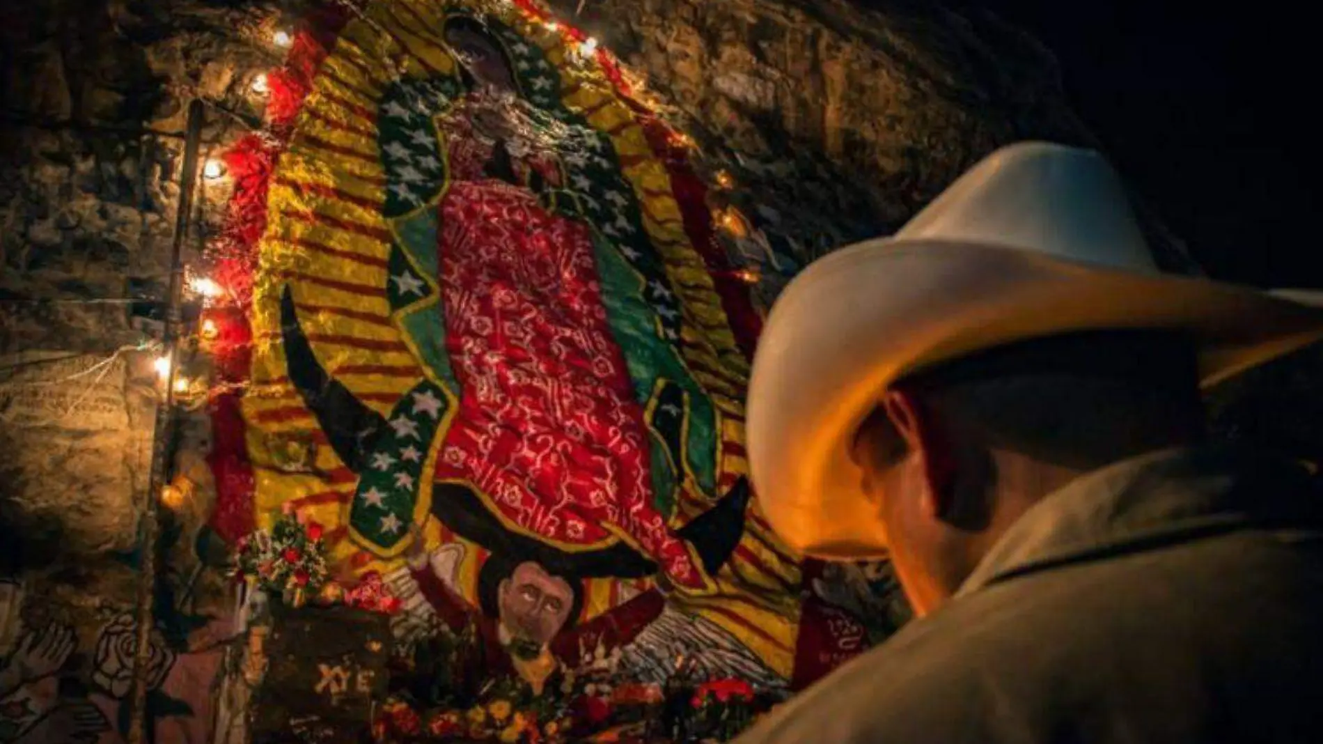 Los creyentes de la Virgen de Guadalupe acuden cada año